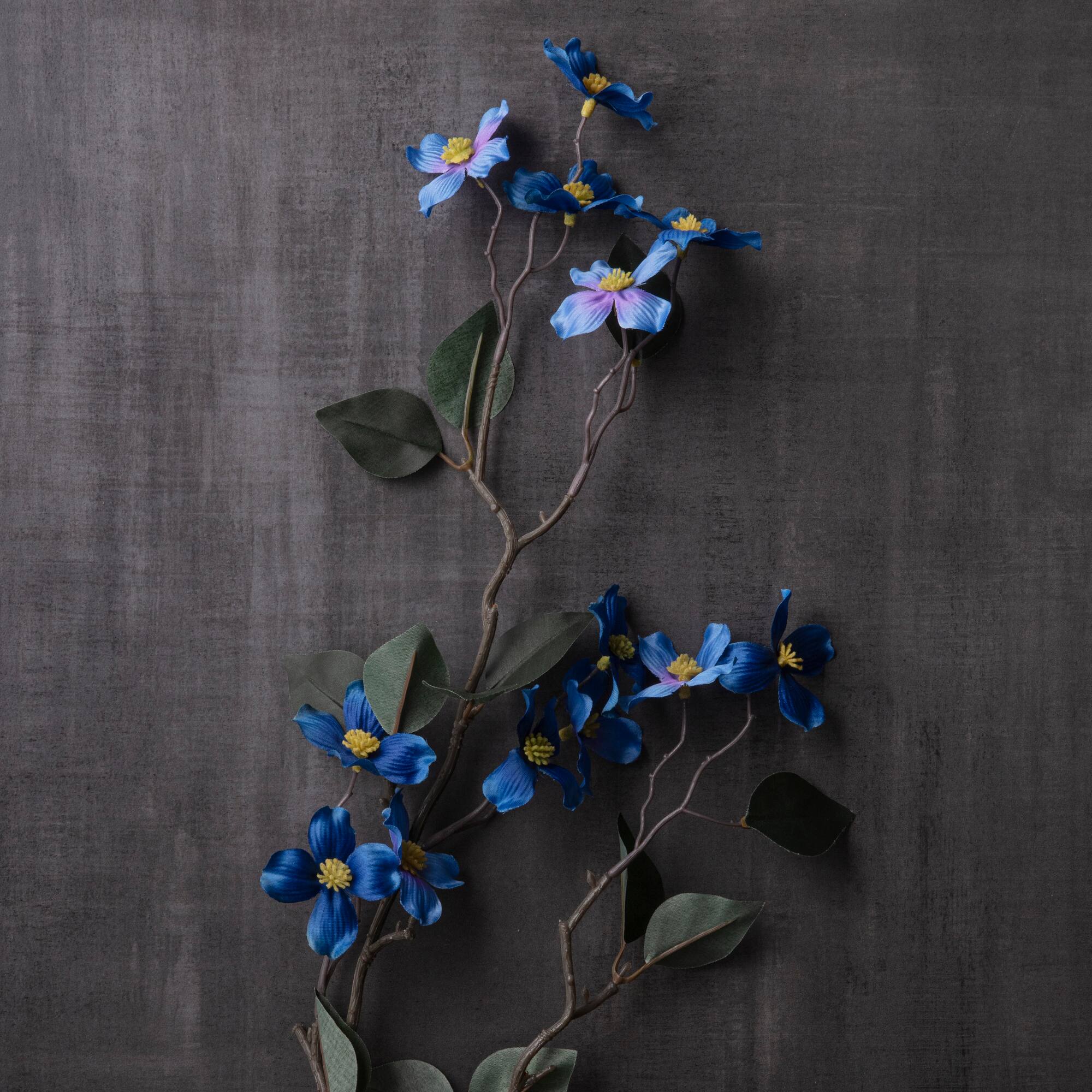 12 Pack: Navy Dogwood Spray by Ashland®